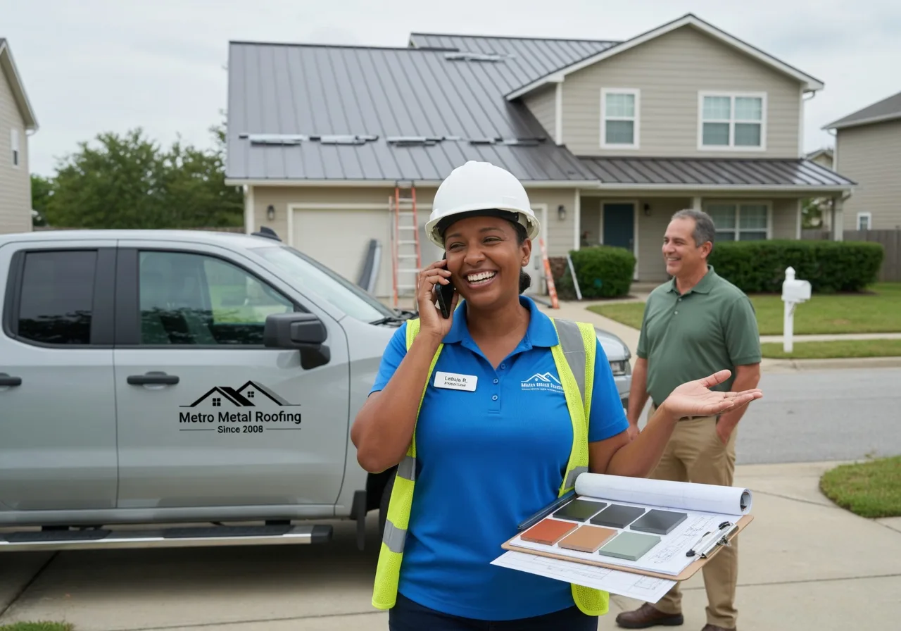 Storm Damage Metal Roof Repair in Wampum, PA